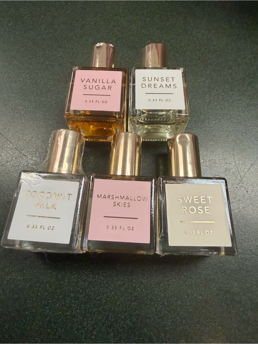 Scent bottles possibly fragrances